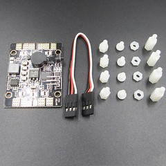 Matek PDB LED & POWER HUB BEC LED Lighting Control Tracker Low Voltage Alarm