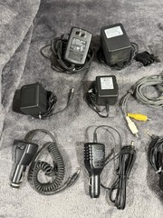 Lot of 10+ Power Cords, Chargers Random Miscellaneous Electrical AC DC Adapters