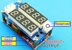 5A Adjustable Dual Colour CC/CV Display Step Down Moudul LED Panel Voltmeter