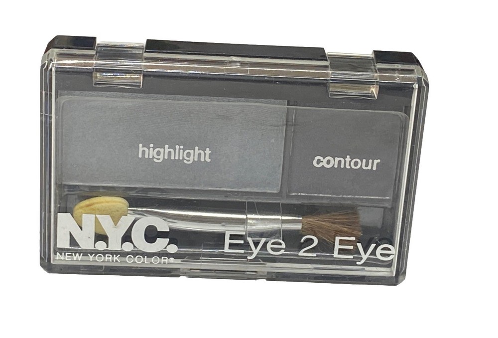 N.Y.C. NEW YORK COLOR EYE 2 EYESHADOW Duo COLOR CONTOUR Shadow 804B BLUE SMOKE