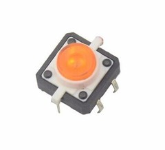 5PCS 12X12X7 Tactile Push Button Switch Momentary Tact LED 5 Color