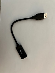 PHILIPS DisplayPort to HDMI Adapter, Unidirectional, Works with Laptops, Tablet