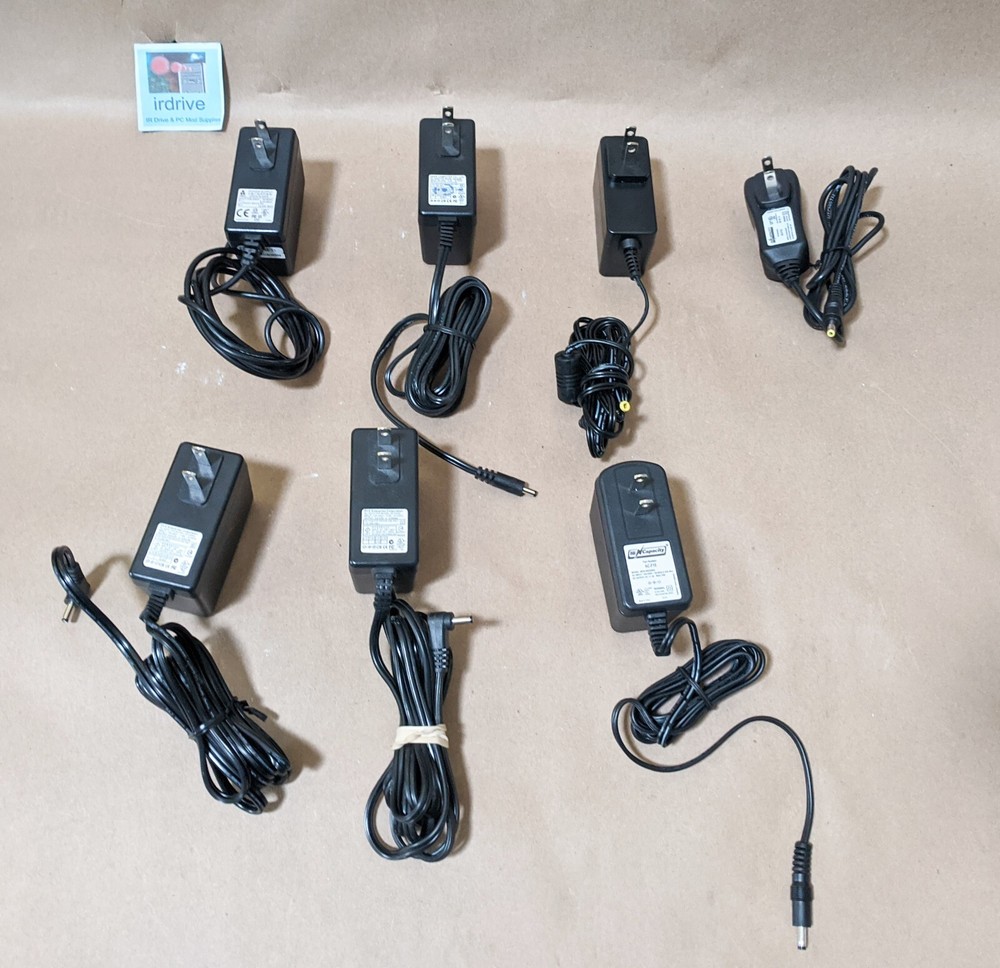 Mixed Lot 7pcs: IPLE DEER iHome HiCapacity Umec AC 5V Power Adapters