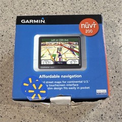 Garmin nüvi 200 3.5″ Touch Screen Automotive GPS Navigator & Manuals