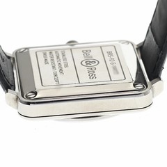 Bell & Ross BRS-92 Black Dial Date Automatic Steel Wristwatch Square