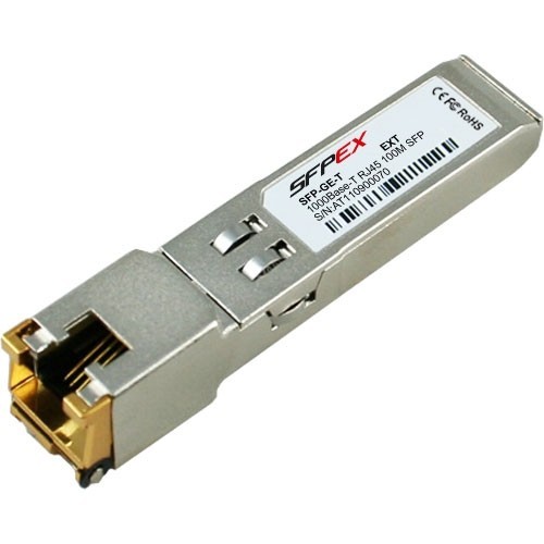 SFP-GE-T 1G Copper RJ‑45 SFP · NEW