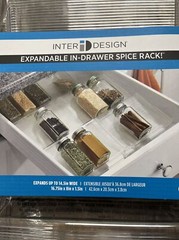 Amazon Wholesale Lot Of 11 Inter Design Expandable In-Drawer Spice Rack