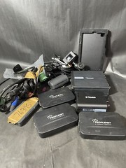 Lot Of Electronic Pieces And Parts Condition “unknown”