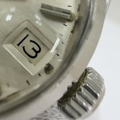 ROLEX 6516 Oyster Perpetual Date 1968 Automatic Silver SS