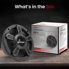 Upgraded Opti Pro 6.5” High Power MidBass – Powerful 500 Watt Peak 105Hz – 12…
