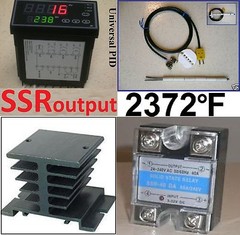 professional Programmable Temperature Controller SSR Kiln Oven kit Universal