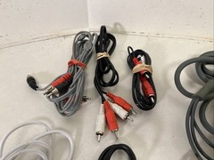 Mix Electronics Lot Microsoft Xbox 360 TV Surround Sound Cables Printer RCA WIRE