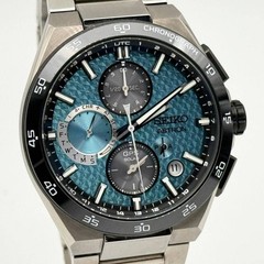 SEIKO Watch Astron 5X83-0AC0 GPS Solar Blue Auth Men’s Working w/Box, Warranty