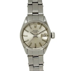 ROLEX 6516 Oyster Perpetual Date 1968 Automatic Silver SS