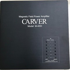 CARVER M-400t Faceplates, Black *NEW*