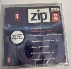 zip 100 disk iomega formatted for IBM compatibles