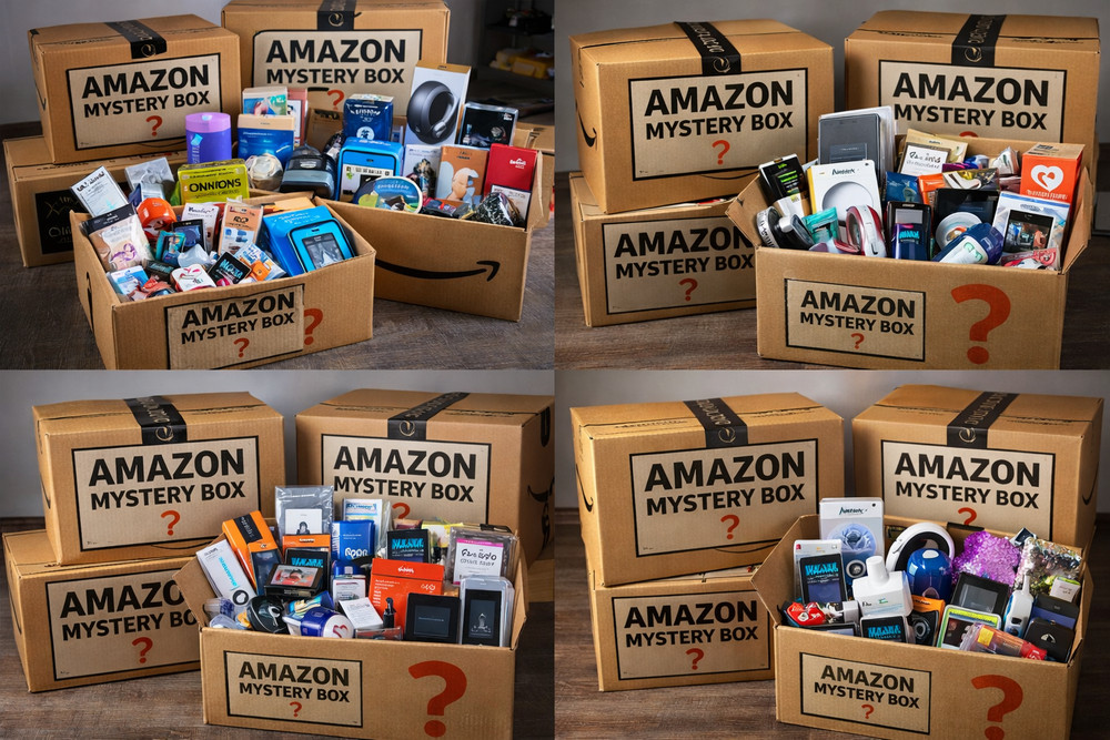 AMAZON Mystery General Merchandise Fun Reseller/starter Bundles 12-20