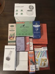 Mixed Lot: Air Purifier, Ultra Sonic Cleaner, Soothing Pulse Massager and more!!
