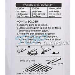 110V 60W Adjustable Temperature Welding Solder Soldering Iron Electric Tool