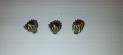 1950 or 1957 Bulova Clock Tube Radio 110 or 120 Clock Knob (Set of 3) ARRP013