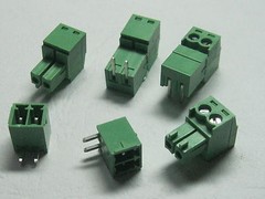 20 pcs Angle 2 pin Pitch 3.81mm Screw Terminal Block Connector Plugable Type New