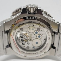 Invicta Reserve Bolt Hercules Tourbillon 53mm Watch White Dial Steel Box Book