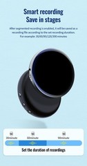 M29 Magnetic Audio Dictaphones Hidden Voice-activated Digital Sound recorder