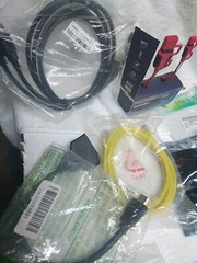 Computer bag of 34 Misc Electronics Reseller Lot. READ DESCRIPTION for manifest