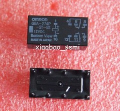 2PCS G6A-274P-ST-US-12VDC 12VDC ORIGINAL OMRON Relay 8pins