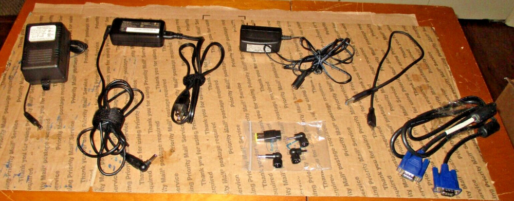ASSORTED ELECTRONICS LOT Adaptors, Cables, Power Supplies *BUY 1-Some-All* EUC