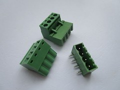 30 pcs Close Angle 4pin 5.08mm Screw Terminal Block Connector Pluggbale Type New