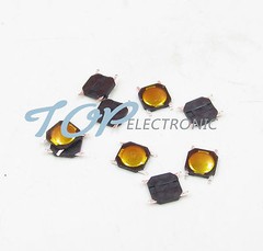 200pcs Tact Switch SMT SMD Tactile membrane switch PUSH Button SPST-NO 4x4x0.8mm