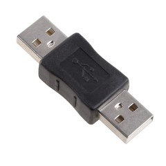 Quick Speed USB 2.0 Male to Male Adapter Fast Charge & Data Transfer Connector