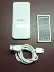 Samsung EP-BG900CWU White External Battery Charger Case With Battery