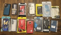 Wholesale Lot Of 42 Pieces Android Cases & Glass For Samsung/Motorola/Google