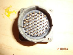 1 Bendix ms3112E 22-55P Mil Spec Circular Connector Plug 55 pOS Gold ampheonol