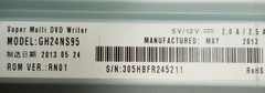 LG SUPER MULTI CD- DVD PLAYER REWRITER MODEL GH24NS95