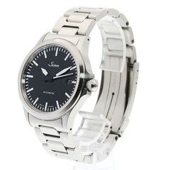 Sinn Watch 556.M Date Automatic Black Dial 38mm Stainless Steel w/Warranty Card