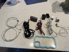 Mixed Lot Charging Cables, Wall Adapters & Car Charger Phone Accessories