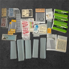 Chartpak Bishop Brady Graphics Vintage Transfer Drafting Lettering PCB Lot Mixed