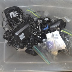 Motorola Handheld Two-Way Radio Mixed Lot Walkie Talkies w/ Chargers & Cables