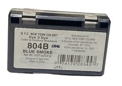 N.Y.C. NEW YORK COLOR EYE 2 EYESHADOW Duo COLOR CONTOUR Shadow 804B BLUE SMOKE