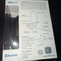 Noisehush Office Headset with Charging Base & Noise Canceling Bluetooth N780