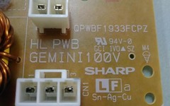 SHARP POWER SUPPLY BOARD GEMINI 100V QPWBF1933FCPZ
