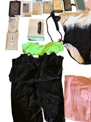 HUGE BULK MIXED RESELLER LOT – CLOTHING, PHONE/TABLET/COMPUTER CASES + MORE!!!!!