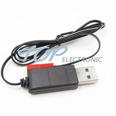 2PCS 3.7V 500mA Output 1S Lipo Lithium Battery USB Cable Charger JST Female Head