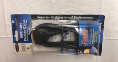 Belkin Pro Series 6 Ft Printer Cable IEEE 1284 DB25 Male Parallel F2A046-06 