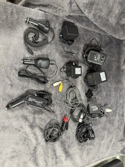 Lot of 10+ Power Cords, Chargers Random Miscellaneous Electrical AC DC Adapters