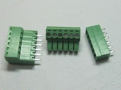 20 pcs 6pin 3.81mm Screw Terminal Block Connector Green Pluggable Straight pin