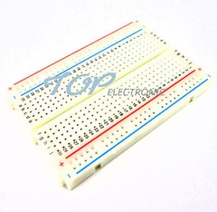 2PCS Mini Universal Solderless Breadboard 400 Contacts Tie-points Available